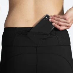 Brooks Womens Method 7/8 Tight - Black -Hoka Sales Store 221479 001 d1 method crop tight womens womens running tight scaled