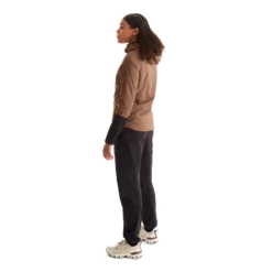 On Running ON Womens Insulator Jacket - Cocoa/Black -Hoka Sales Store 244.01355 insulator jacket fw23 cocoa black w g2