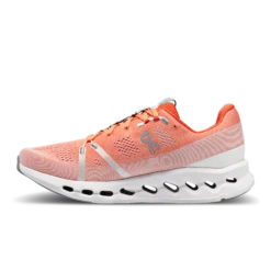 On Running ON Womens Cloudsurfer - Flame/White -Hoka Sales Store 3MD10421204 cloudsurfer ss23 flame white m g4