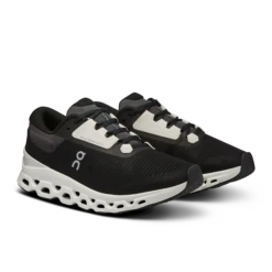 On Running ON Womens Cloudstratus 3 - Black/Frost -Hoka Sales Store 3WD30121197 cloudstratus 3 fw23 black frost w g6