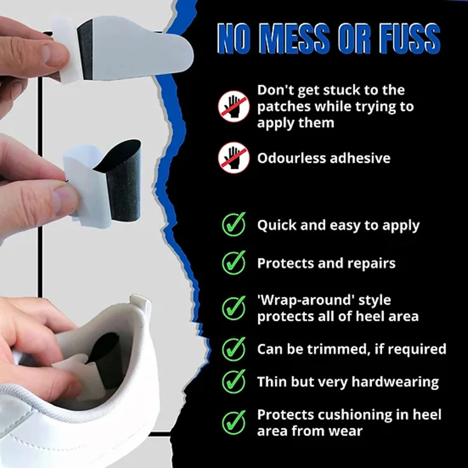 Trainer Armour - Heel Hole Preventer 3 Trainer Armour - Heel Hole Preventer - Image 3