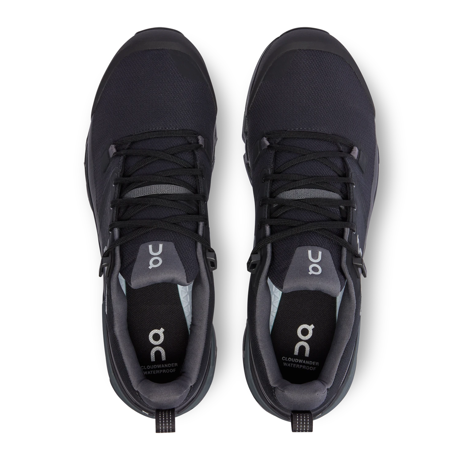 On Running ON Womens Cloudwander Waterproof - Black/Eclipse - Trail 5 On Running ON Womens Cloudwander Waterproof - Black/Eclipse - Trail - Image 5