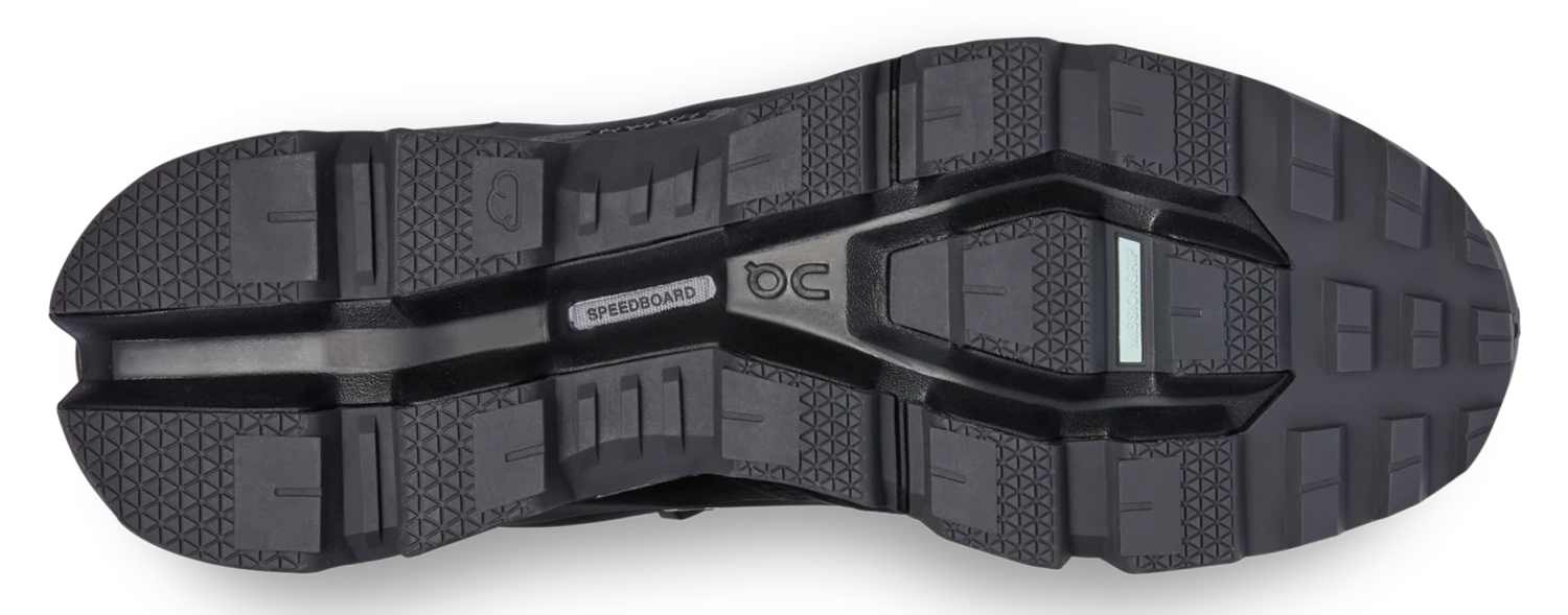 On Running ON Womens Cloudwander Waterproof - Black/Eclipse - Trail 4 On Running ON Womens Cloudwander Waterproof - Black/Eclipse - Trail - Image 4