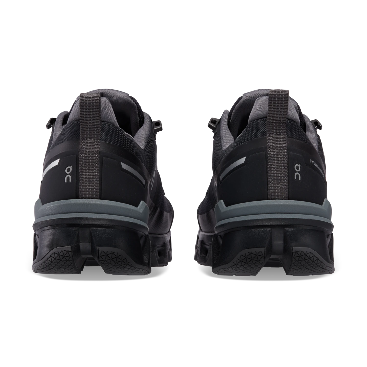 On Running ON Womens Cloudwander Waterproof - Black/Eclipse - Trail 7 On Running ON Womens Cloudwander Waterproof - Black/Eclipse - Trail - Image 7