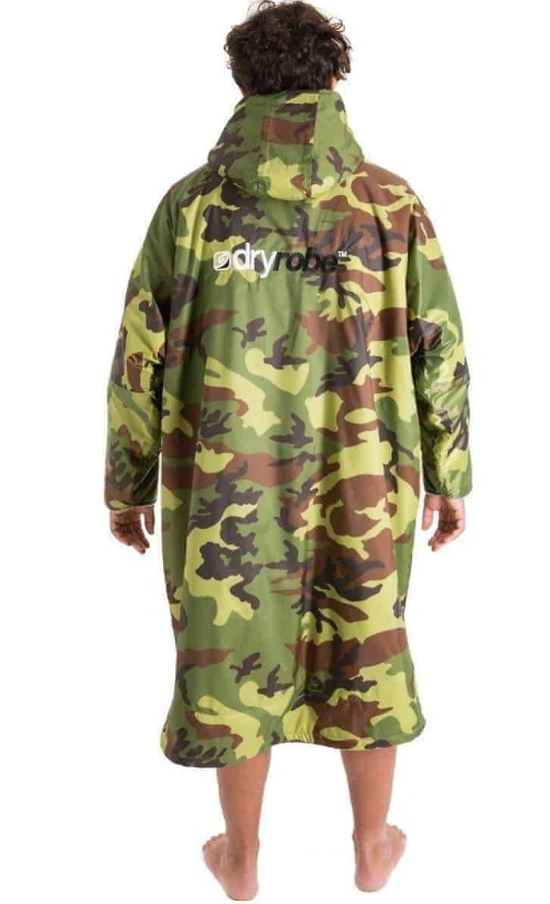 Dryrobe Advance Long Sleeve - Camouflage/Grey 3 Dryrobe Advance Long Sleeve - Camouflage/Grey - Image 3