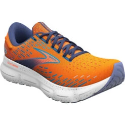 Brooks Mens Glycerin 20 - Orange/Crown Blue/Blue - Neutral -Hoka Sales Store Brooks Glycerin 20 110382 1D870 Front