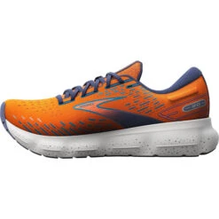 Brooks Mens Glycerin 20 - Orange/Crown Blue/Blue - Neutral -Hoka Sales Store Brooks Glycerin 20 110382 1D870 Inside