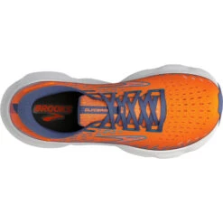 Brooks Mens Glycerin 20 - Orange/Crown Blue/Blue - Neutral -Hoka Sales Store Brooks Glycerin 20 110382 1D870 Top