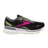 Brooks Womens Adrenaline GTS 23 - Black/Gunmetal/Sharp Green - Stability