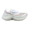 Saucony Womens Endorphin Elite - White/Gold - Neutral