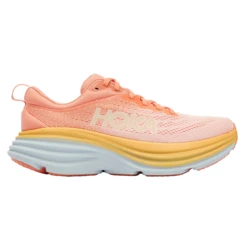 Hoka Womens Bondi 8 - Shell Coral/Peach Parfait - Neutral