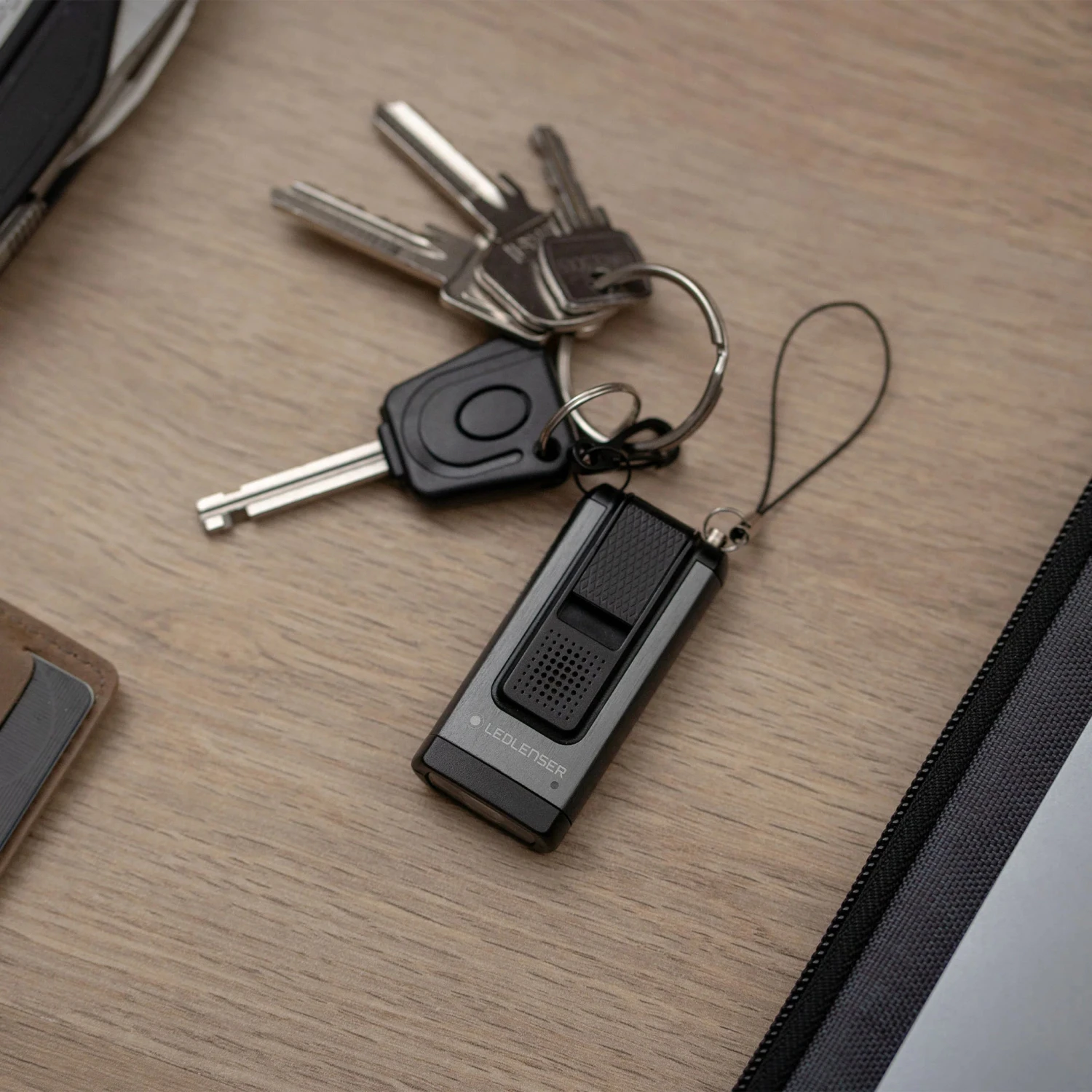 Ledlenser K6R Safety Rechargeable Keyring Torch - Grey 4 Ledlenser K6R Safety Rechargeable Keyring Torch - Grey - Image 4