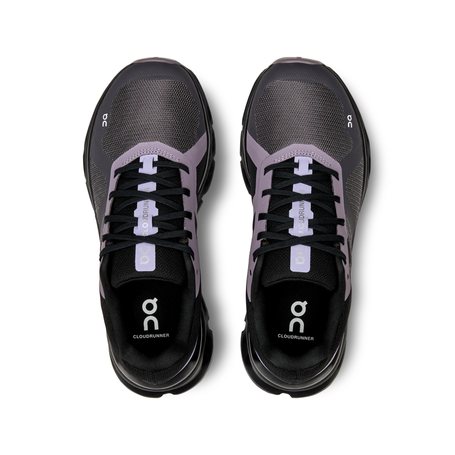 On Running ON Womens Cloudrunner - Iron/Black - Stability 3 On Running ON Womens Cloudrunner - Iron/Black - Stability - Image 3