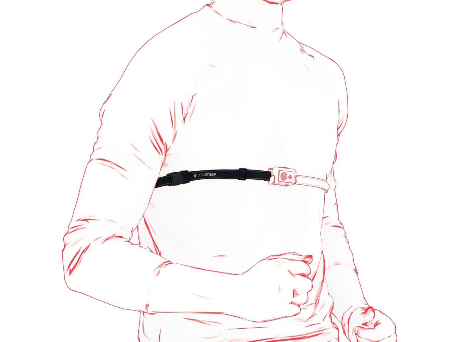 Ledlenser NEO5R LED Headlamp (600) - Lime/White 6 Ledlenser NEO5R LED Headlamp (600) - Lime/White - Image 6