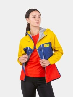RonHill Womens Tech Fortify Jacket - Dark Cobalt/Solar -Hoka Sales Store RH 005314 Womens Tech Fortigy Jacket RH 00983 Dark Cobalt Solar 6048