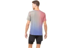RonHill Mens Tech Golden Hour Tee - Jam/Deep Lagoon -Hoka Sales Store RH 006091 RH 01135 Back 2547 scaled