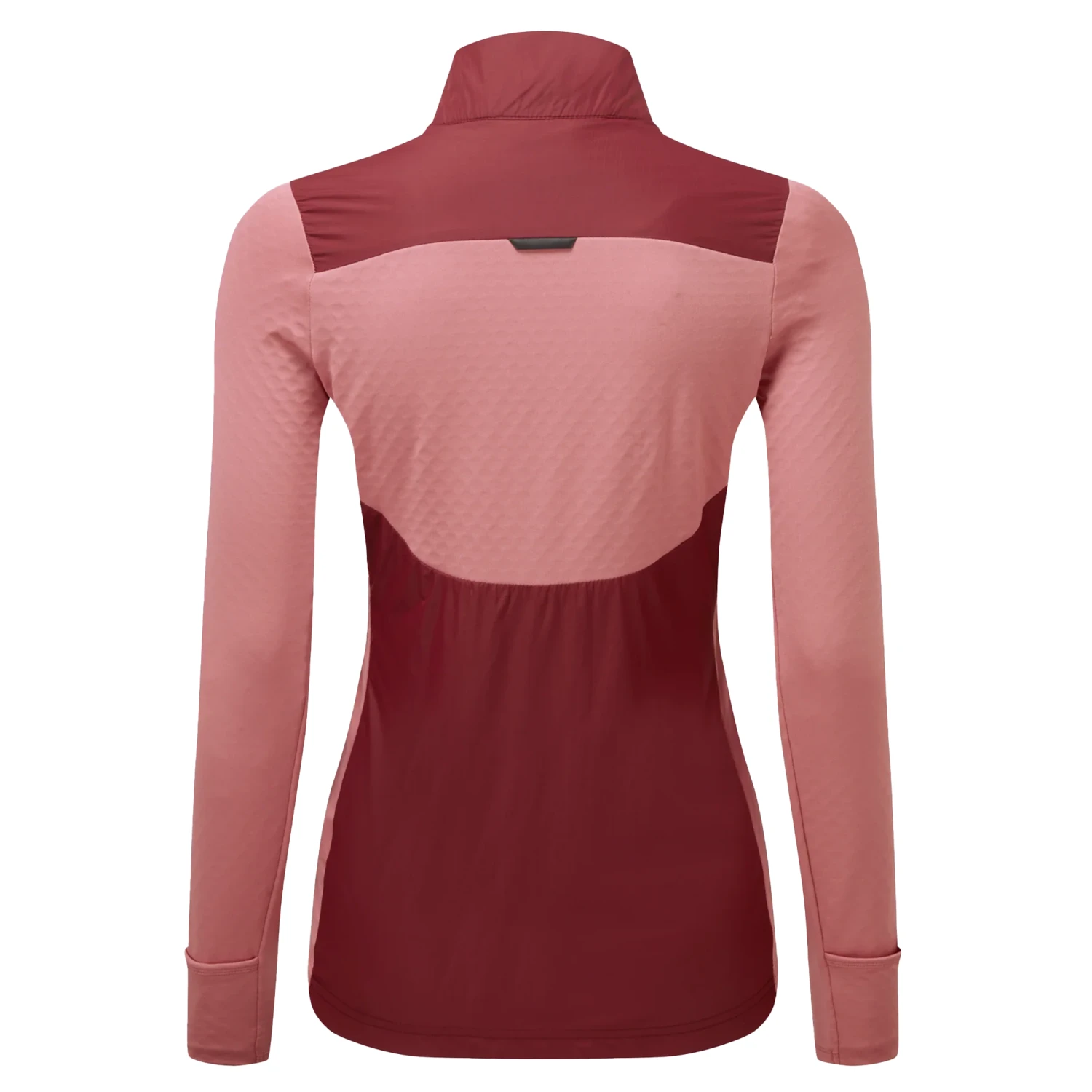 RonHill Womens Tech Hyperchill Jacket - Cabernet/Blush 2 RonHill Womens Tech Hyperchill Jacket - Cabernet/Blush - Image 2