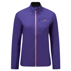 RonHill Womens Tech LTW Jacket - Indigo/Blush