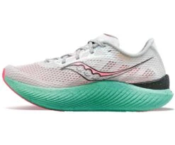 Saucony Womens Endorphin Pro 3 - Fog/Vizipink - Neutral -Hoka Sales Store S10755 25 2