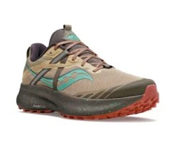 Saucony Womens Ride 15 TR - Desert/Sprig - Trail -Hoka Sales Store S10775 25 5