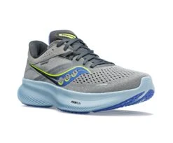 Saucony Womens Ride 16 - Fossil/Pool - Neutral -Hoka Sales Store S10830 15 5
