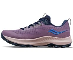 Saucony Womens Peregrine 13 - Haze/Night - Trail -Hoka Sales Store S10838 30 2
