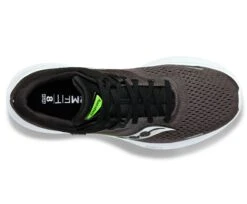 Saucony Mens Ride 16 - Umbra/Slime - Neutral 8 Saucony Mens Ride 16 - Umbra/Slime - Neutral -Hoka Sales Store S20830 31 3