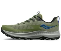 Saucony Mens Peregrine 13 - Glade/Black - Trail -Hoka Sales Store S20838 30 2