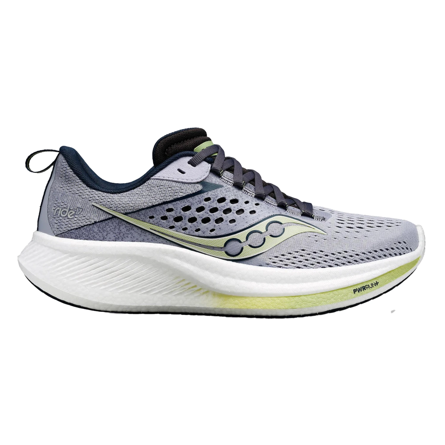 Saucony Womens Ride 17 - Iris/Navy - Neutral 1 Saucony Womens Ride 17 - Iris/Navy - Neutral