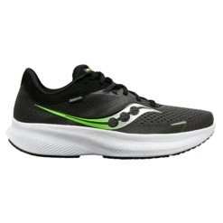 Saucony Mens Ride 16 - Umbra/Slime - Neutral