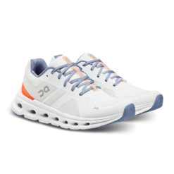 On Running ON Womens Cloudrunner - Undyed-White/Flame - Stability -Hoka Sales Store SmallPNG 46.98236 cloudrunner ss23 undyed white flame w g6