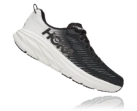 Hoka Mens Rincon 3 Wide - 2E Width - Black/White 6 Hoka Mens Rincon 3 Wide - 2E Width - Black/White - Image 6