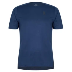 On Running ON Mens Performance SS Tee - Denim/Navy