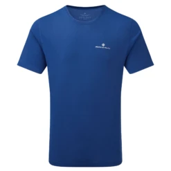 RonHill Mens Core S/S Tee - Dark Cobalt/Bright White