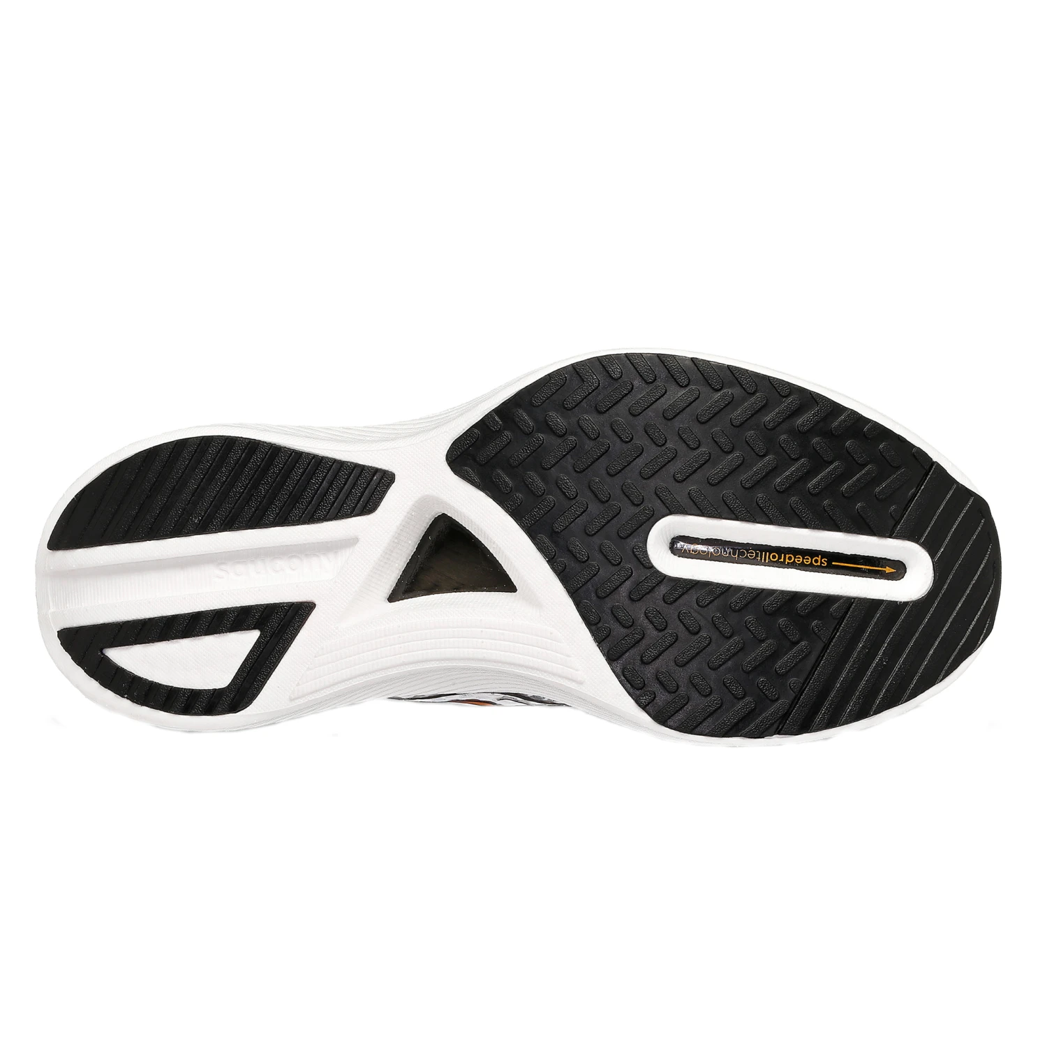 Saucony Womens Endorphin Pro 3 - White/Gold - Neutral 2 Saucony Womens Endorphin Pro 3 - White/Gold - Neutral - Image 2