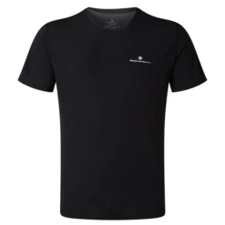 RonHill Mens Core S/S Tee - Black/Bright White