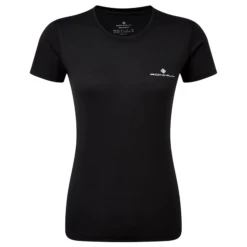 RonHill Womens Core S/S Tee - Black/Bright White