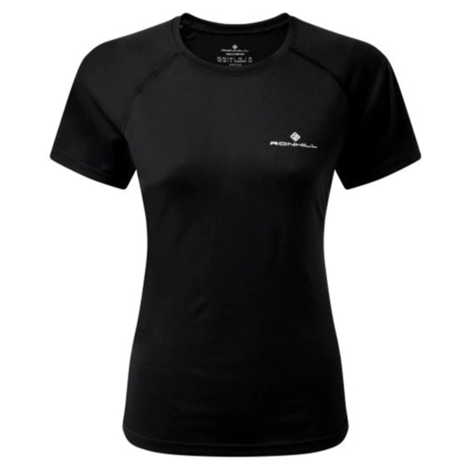 RonHill Womens Core S/S Tee - All Black 1 RonHill Womens Core S/S Tee - All Black