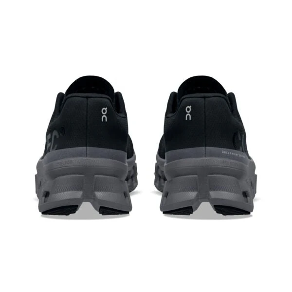 On Running ON Womens Cloudmonster - Black/Magnet 4 On Running ON Womens Cloudmonster - Black/Magnet - Image 4