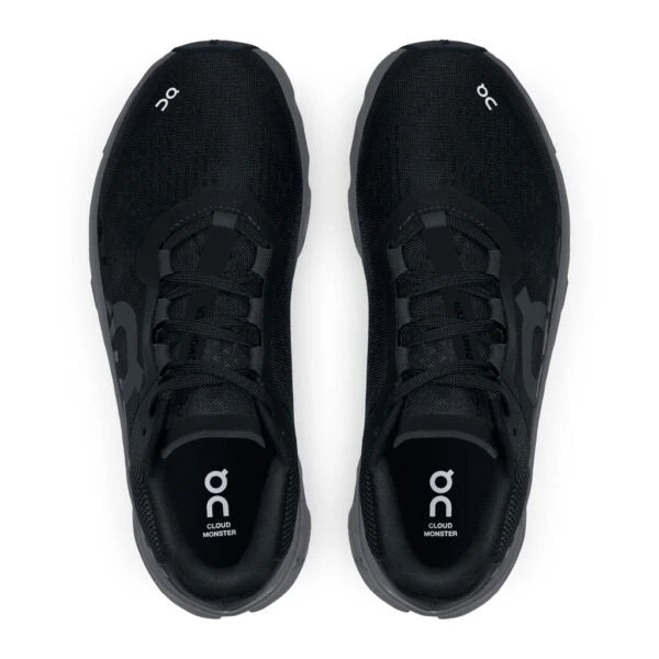 On Running ON Womens Cloudmonster - Black/Magnet 3 On Running ON Womens Cloudmonster - Black/Magnet - Image 3