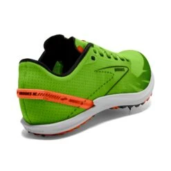 Brooks Draft XC - Green Gecko/Red Orange/White -Hoka Sales Store brooks 100039308 h