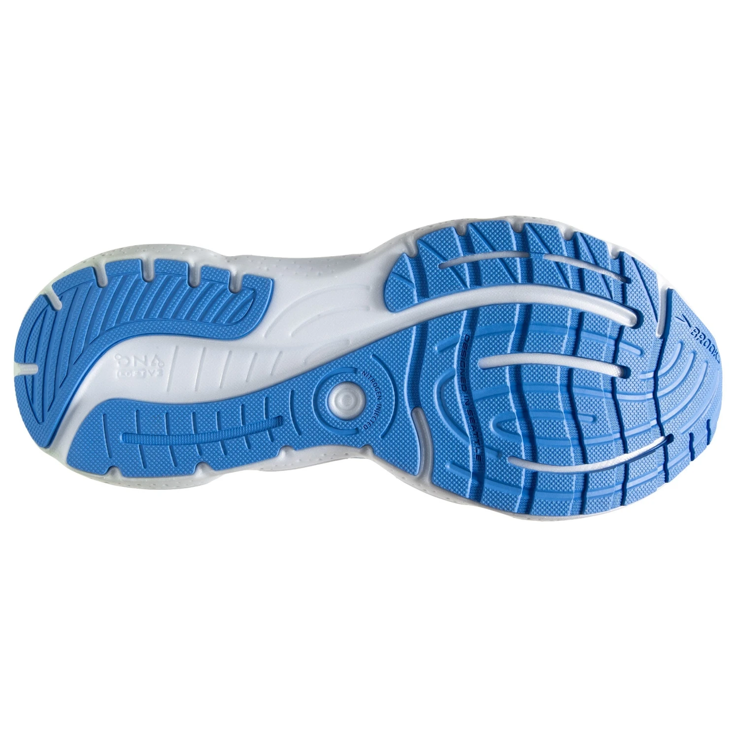 Brooks Womens Glycerin 20 - Blue Glass/Marina/Legion Blue - Neutral 2 Brooks Womens Glycerin 20 - Blue Glass/Marina/Legion Blue - Neutral - Image 2