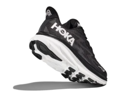 Hoka Womens Clifton 9 - Black/White - Neutral -Hoka Sales Store clifton9black white4