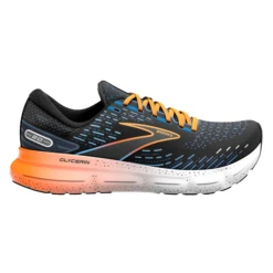 Brooks Mens Glycerin 20 - Black/Classic Blue/Orange - Neutral