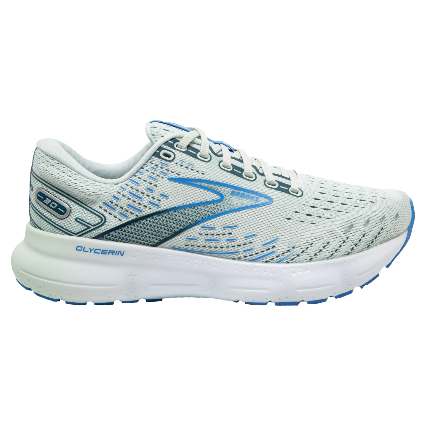 Brooks Womens Glycerin 20 - Blue Glass/Marina/Legion Blue - Neutral 1 Brooks Womens Glycerin 20 - Blue Glass/Marina/Legion Blue - Neutral