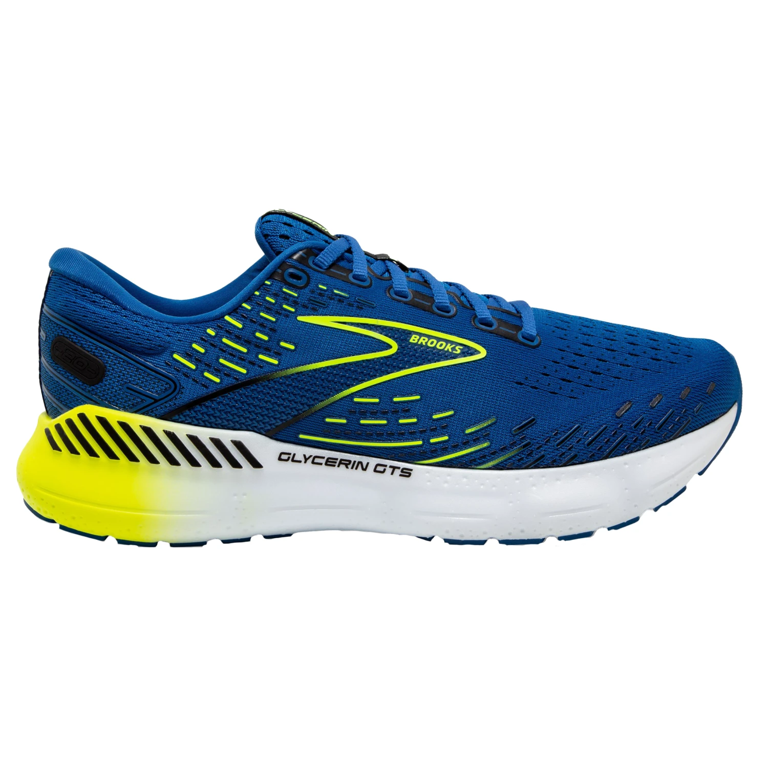Brooks Mens Glycerin GTS 20 -Blue/Nightlife/White - Stability 1 Brooks Mens Glycerin GTS 20 -Blue/Nightlife/White - Stability