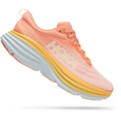 Hoka Womens Bondi 8 - Shell Coral/Peach Parfait - Neutral 11 Hoka Womens Bondi 8 - Shell Coral/Peach Parfait - Neutral -Hoka Sales Store hoka one one bondi 8 running shoes women shell coral peach parfait 5