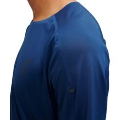 On Running ON Mens Performance SS Tee - Denim/Navy -Hoka Sales Store on performance t running shirt denim navy 5 1153430