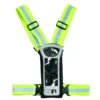 Up Ultimate Performance Stile Reflective LED Run Vest & Phone Carrier - Fluorescent Yellow
