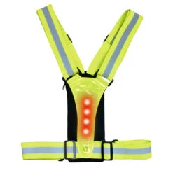 Up Ultimate Performance Stile Reflective LED Run Vest & Phone Carrier - Fluorescent Yellow -Hoka Sales Store stile green back lit